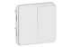 LEGRAND 070726 Plexo 55 váltókapcsoló jelzőfénnyel, Antimikrobiális
