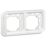   LEGRAND 070794 Plexo 55 süllyesztett keret 2-es vízszintes, Antimikrobiális