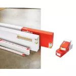   LEGRAND 075608 DLP kábelcsatorna fedél, bepattintható kábalcsatornához, 45 mm széles, 2 m hosszú, fehér