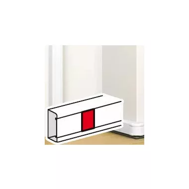 LEGRAND 075669 DLP takaróelem bepattintható kábelcsatorna 45 mm-es fedélhez, fehér