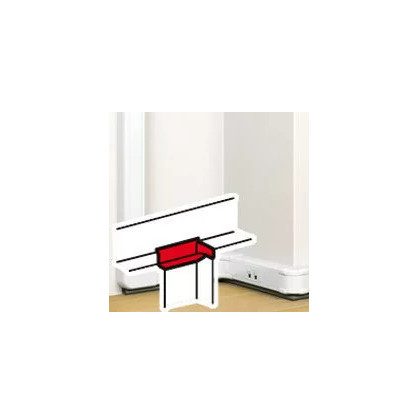 LEGRAND 075672 DLP "T" elágazó elem bepattintható kábelcsatornához, elágazást biztosít 105 x 50 mm csatornákhoz, 105 x 50 mm / 145 x 50 mm, fehér