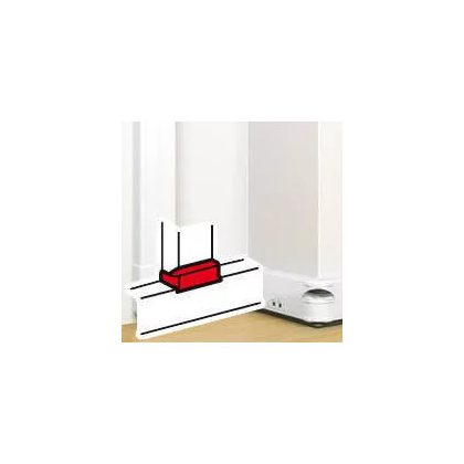   LEGRAND 075675 DLP "T" elágazó elem bepattintható kábelcsatornához, elágazást biztosít 105 x 50 mm csatornákhoz, 130 x 50 mm, fehér
