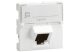LEGRAND 076505 Program Mosaic RJ 45 informatikai csatlakozóaljzat, 1 x RJ 45 árnyékolt (FTP) Cat.6, 2 modul széles, 45°-ban döntött aljzattal, fehér
