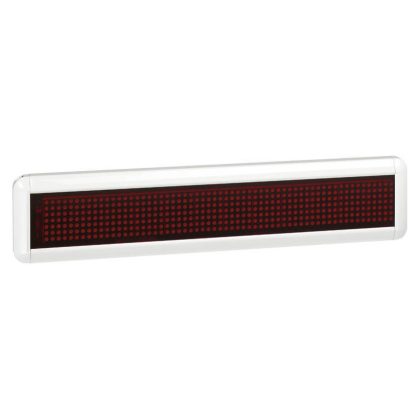   LEGRAND 076605 Corridor display for nurse call system, double-sided, 10 characters, alphanumeric