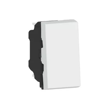 LEGRAND 077000L Program Mosaic egypólusú kapcsoló, 10A, 1m, fehér