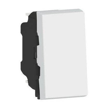   LEGRAND 077034L Program Mosaic fényjelzős váltóérintkezős nyomó szabadbekötőkapoccsal, 6A - 250V, 1m, fehér