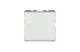LEGRAND 077043L Program Mosaic with changeover contact label holder, 2m, 6A, white, antimicrobial