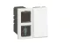 LEGRAND 077047 Program Mosaic hotel room status display, indicator light and doorbell, 2 modules wide