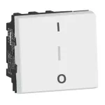 LEGRAND 077050L Program Mosaic kétpólusú kapcsoló 20A, 2m, fehér