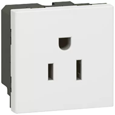 LEGRAND 077504 Program Mosaic socket US standard, 2m, 15A, white LEGRAND 077504 Program Mosaic socket US standard, 2m, 15A, white