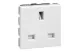 LEGRAND 077505 Program Mosaic socket British standard, 2m, 13A, white LEGRAND 077505 Program Mosaic socket British standard, 2m, 13A, white