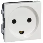   LEGRAND 077508 Program Mosaic socket Danish standard, 2m, child resistant, white