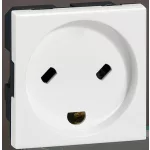   LEGRAND 077509 Program Mosaic socket Danish standard, 2m, for UPS, child-resistant, white