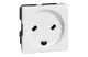 LEGRAND 077509 Program Mosaic socket Danish standard, 2m, for UPS, child-resistant, white LEGRAND 077509 Program Mosaic socket Danish standard, 2m, for UPS, child-resistant, white