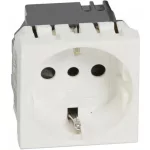   LEGRAND 077512 Program Mosaic socket German standard, 2m, 10A, white