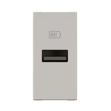 LEGRAND 077651L Program Mosaic 1 x USB-A töltőaljzat - 3 A - 15 W, 1 modul, alumínium
