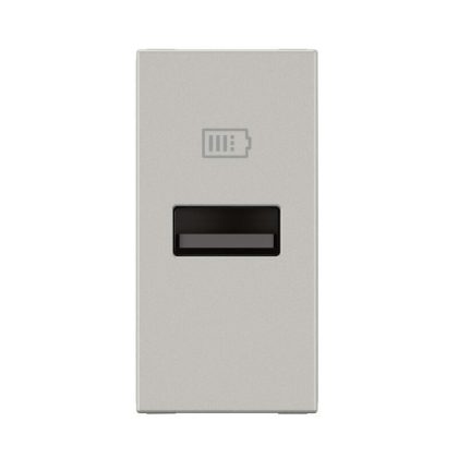   LEGRAND 077651L Program Mosaic 1 x USB-A töltőaljzat - 3 A - 15 W, 1 modul, alumínium
