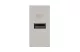 LEGRAND 077651L Program Mosaic 1 x USB-A töltőaljzat - 3 A - 15 W, 1 modul, alumínium