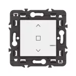   LEGRAND 077706LA Program Mosaic with Netatmo okos redőny/zsaluzia vezérlő (végrehajtó), nulla (N) vezető bekötéssel, keret nélkül, fehér