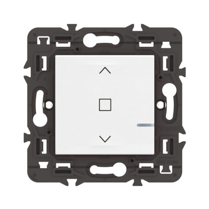   LEGRAND 077706LA Program Mosaic with Netatmo okos redőny/zsaluzia vezérlő (végrehajtó), nulla (N) vezető bekötéssel, keret nélkül, fehér