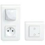   LEGRAND 077733L Program Mosaic smart central unit with recessed, built-in household socket, arrival / departure scenario switch and decorative frames, white, - Legrand / Netatmo