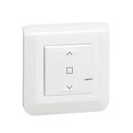   LEGRAND 077746L Program Mosaic smart shutter switch (remote control) Suitable for remote control of 1 group smart shutter switch; supplied with decorative frame, battery and double-sided adhesive whit