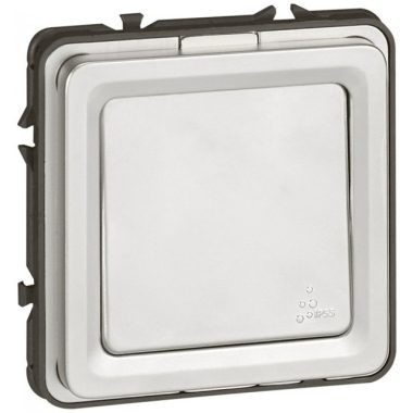 LEGRAND 077822 Soliroc kétpólusú kapcsoló 20A, vandálbiztos IK10