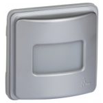   LEGRAND 077826 Soliroc Mozgásérzékelős kapcsoló - IP 10 - IP 55, 3 vezetékes, max. 1000 W, 230 V~, 3-8 m hatótáv, 130° látószög, 3-1000 lux, 1-16 min időzítés