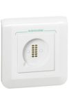 LEGRAND 078247L Program Mosaic magnetic socket cat. No. 078242/44 for hand-held nurse call point, supplied with frame and mounting flange, antimicrobial