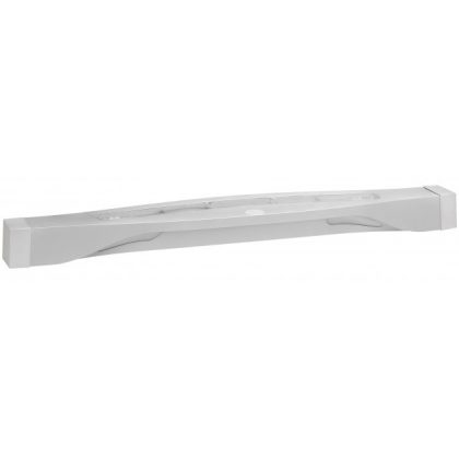   LEGRAND 078305 Bedside lamp strip with dynamic LED reading light and room lighting, remote control, aluminium, grey, antimicrobial, length: 0.97 m