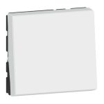   LEGRAND 078715L Program Mosaic press, 2 modules, white, antimicrobial