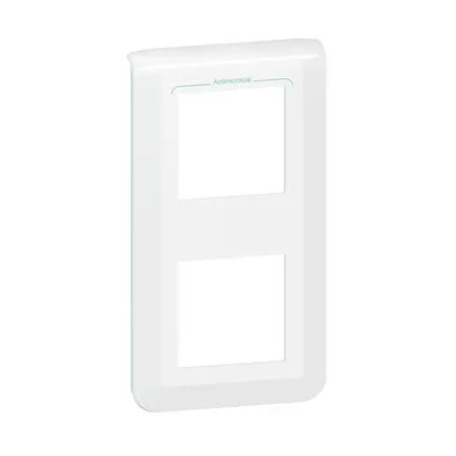   LEGRAND 078723L Program Mosaic keret, 2x2 modul, függőleges, fehér, antimikrobiális