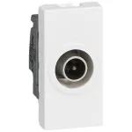 LEGRAND 078793 Program Mosaic csillagpontos TV aljzat - 9,5mm, 1 modulos, fehér