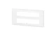 LEGRAND 078828L Program Mosaic keret 2x10m, vízszintes, fehér