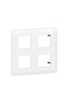 LEGRAND 078838L Program Mosaic keret 2x2x2m, vízszintes, fehér