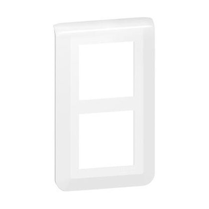   LEGRAND 078854L Program Mosaic keret régi 57 mm-es soroláshoz, 2x2m, függőleges, fehér