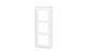 LEGRAND 078856L Program Mosaic frame for old 57 mm sorting, 3x2m, vertical, white
