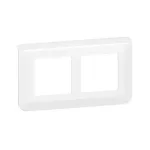 LEGRAND 078864L Program Mosaic keret régi 57 mm-es soroláshoz, 2x2m, vízszintes, fehér