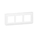 LEGRAND 078866L Program Mosaic keret régi 57 mm-es soroláshoz, 3x2m, vízszintes, fehér