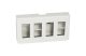 LEGRAND 078888L Program Mosaic keret 4x4m, fehér