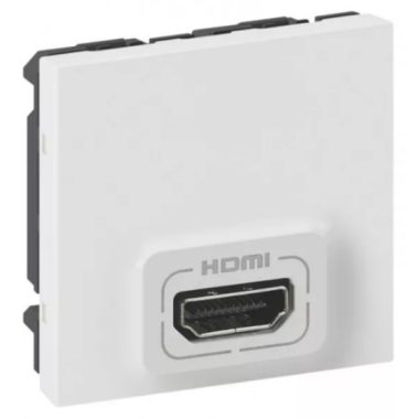 LEGRAND 078913 otthoni hálózatok HDMI jelfogadó+tápegység 2+4 modul széles