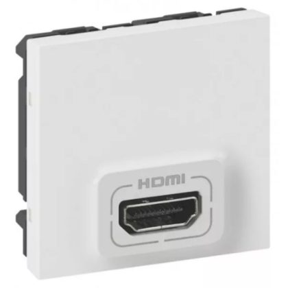   LEGRAND 078913 otthoni hálózatok HDMI jelfogadó+tápegység 2+4 modul széles