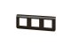 LEGRAND 079046L Program Mosaic keret 3x2m, vízszintes, antracit