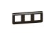 LEGRAND 079046L Program Mosaic keret 3x2m, vízszintes, antracit