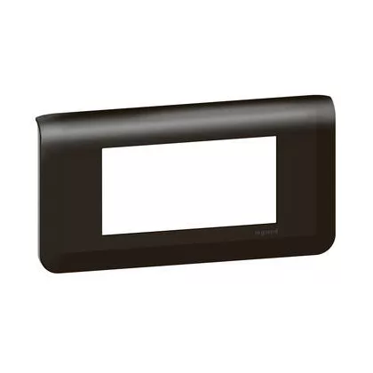 LEGRAND 079054L Program Mosaic keret 1x4m, vízszintes, antracit