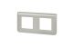 LEGRAND 079304L Program Mosaic frame 2x2m, aluminum