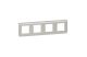 LEGRAND 079308L Program Mosaic keret 4x2m, alumínium
