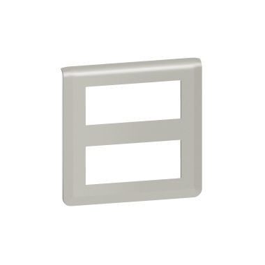 LEGRAND 079330L Program Mosaic 2x5 modulos keret, alumínium