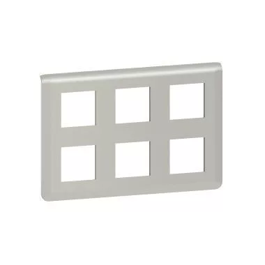 LEGRAND 079332L Program Mosaic 2x3x2 modulos keret, alumínium