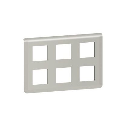   LEGRAND 079332L Program Mosaic 2x3x2 modulos keret, alumínium